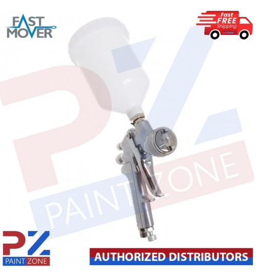 FAST MOVER TOOLS FMT4001G2.5 CONVENTIONAL GRAVITY SPRAY GUN, 600CC POT, 2.5MM